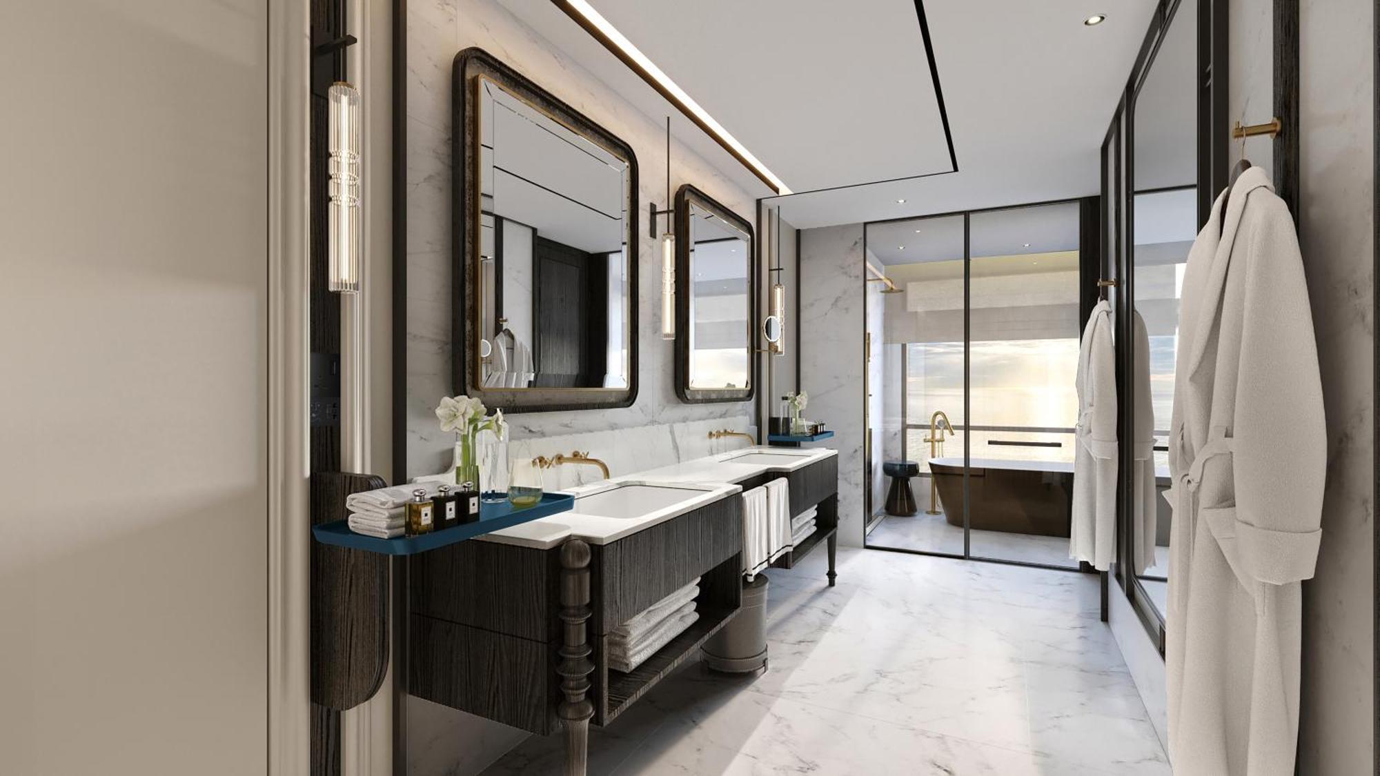 The Millen Penang, Autograph Collection Hotell George Town Exteriör bild Bathroom