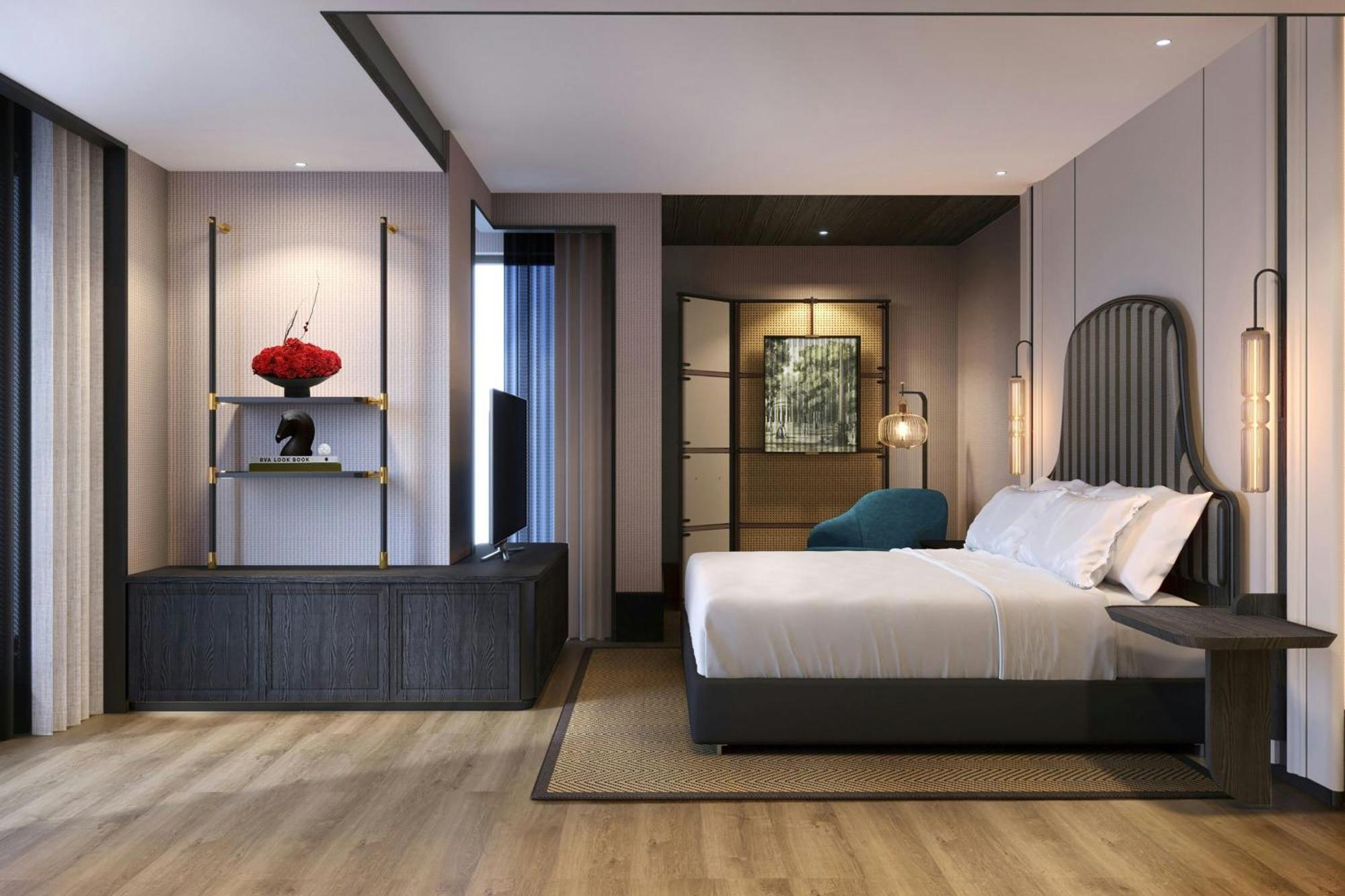 The Millen Penang, Autograph Collection Hotell George Town Exteriör bild A bedroom at the hotel